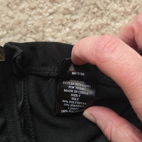 NWOT Frederick's of Hollywood Black Strapless Embellished Mini Dress Size 7/8 - Picture 4 of 10